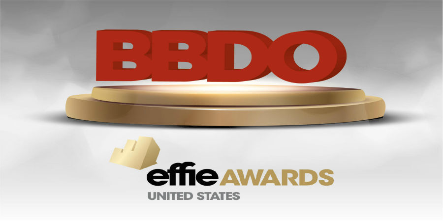 Η BBDO αναδεικνύεται το κορυφαίο δίκτυο των US Effie Awards 2021
